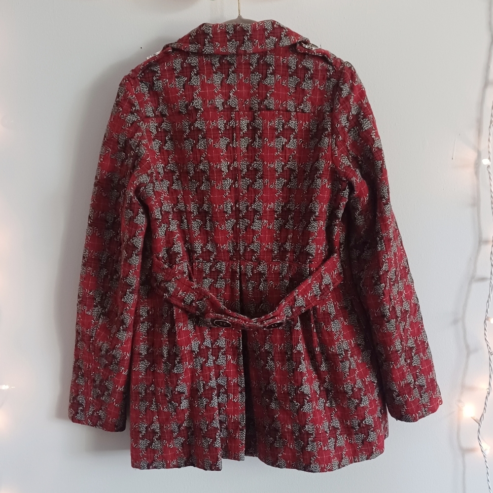 Hydraulic houndstooth coat - Picture 2 of 9